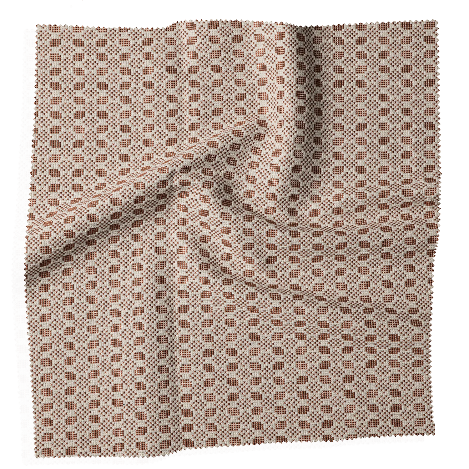 Lattice, Paprika Cut Yardage