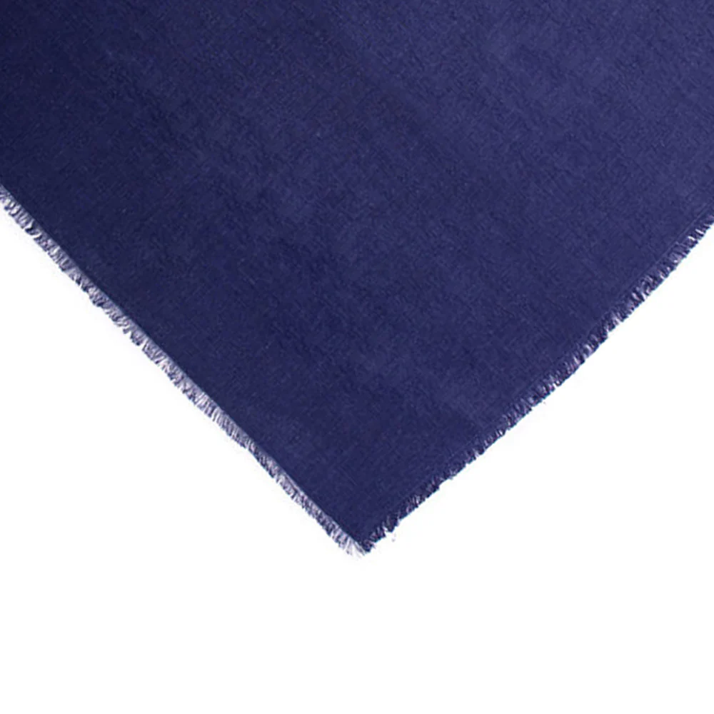 ON SALE: Linen Fringe Napkins- Deep Blue - Image 5