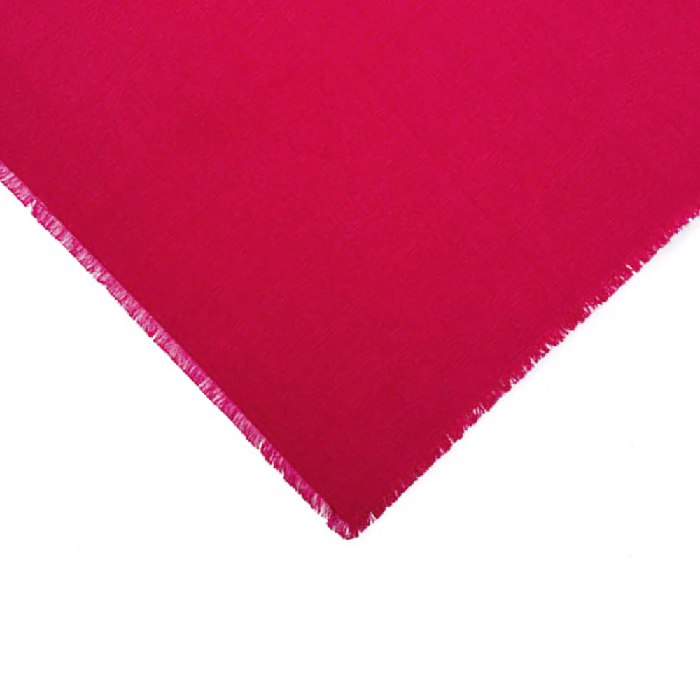 ON SALE: Linen Fringe Napkins- Magenta - Image 5