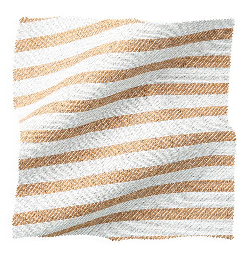 Linen Stripe, Camel Cut Yardage