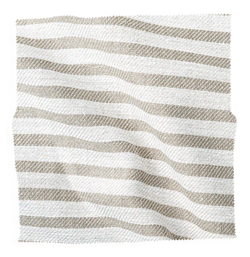 Linen Stripe, Natural Cut Yardage