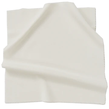Luxe Velvet, White Cut Yardage