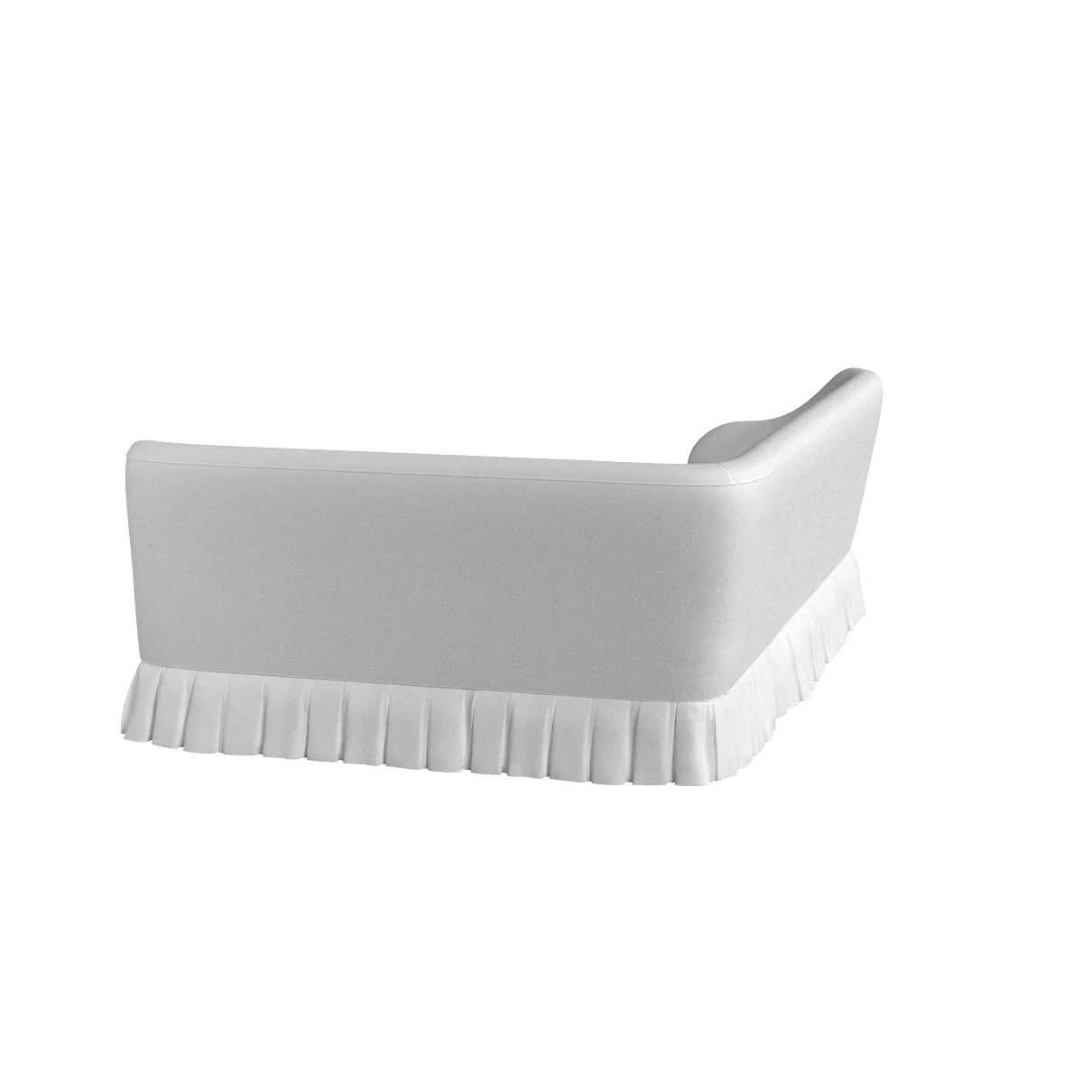 The Box Pleated Eloise Corner Banquette - Image 10