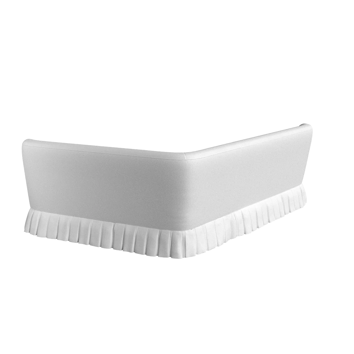 The Box Pleated Eloise Corner Banquette - Image 11