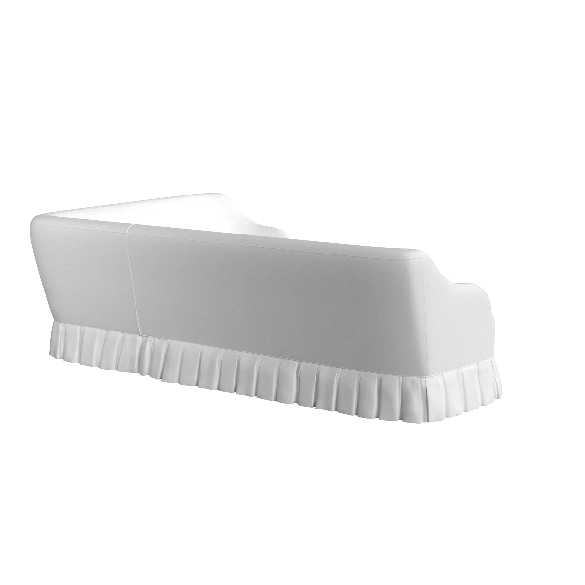The Box Pleated Eloise Corner Banquette - Image 17