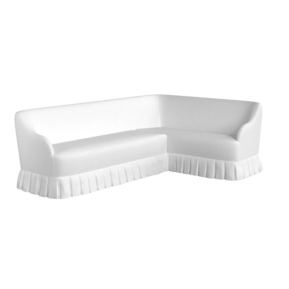 The Box Pleated Eloise Corner Banquette - Image 23