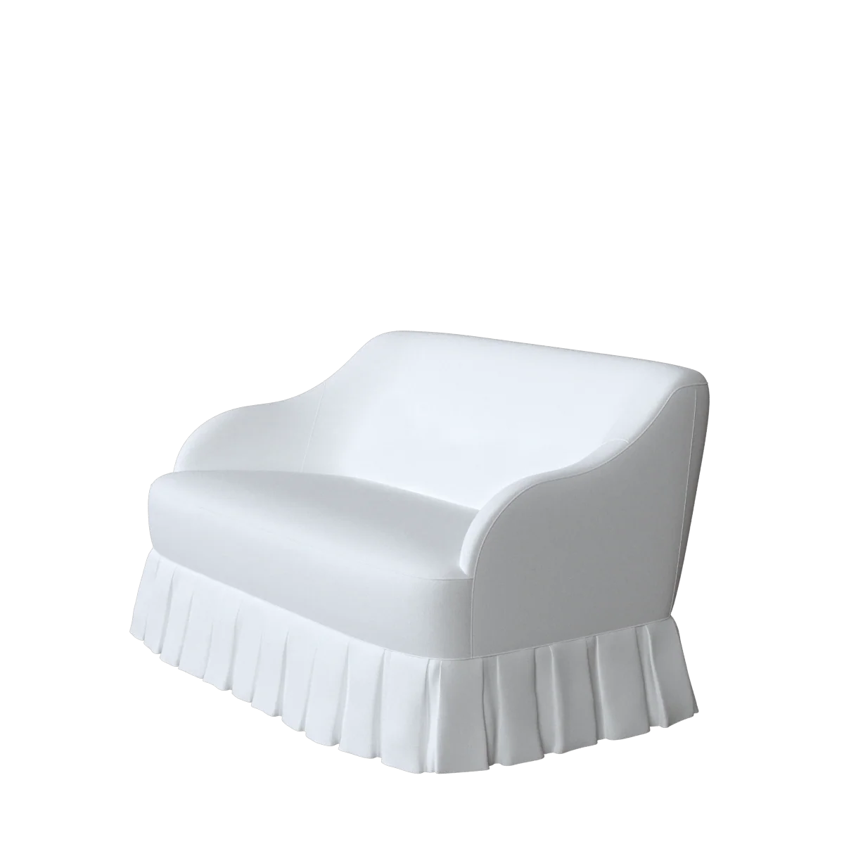 The Box Pleated Eloise Settee - Image 2