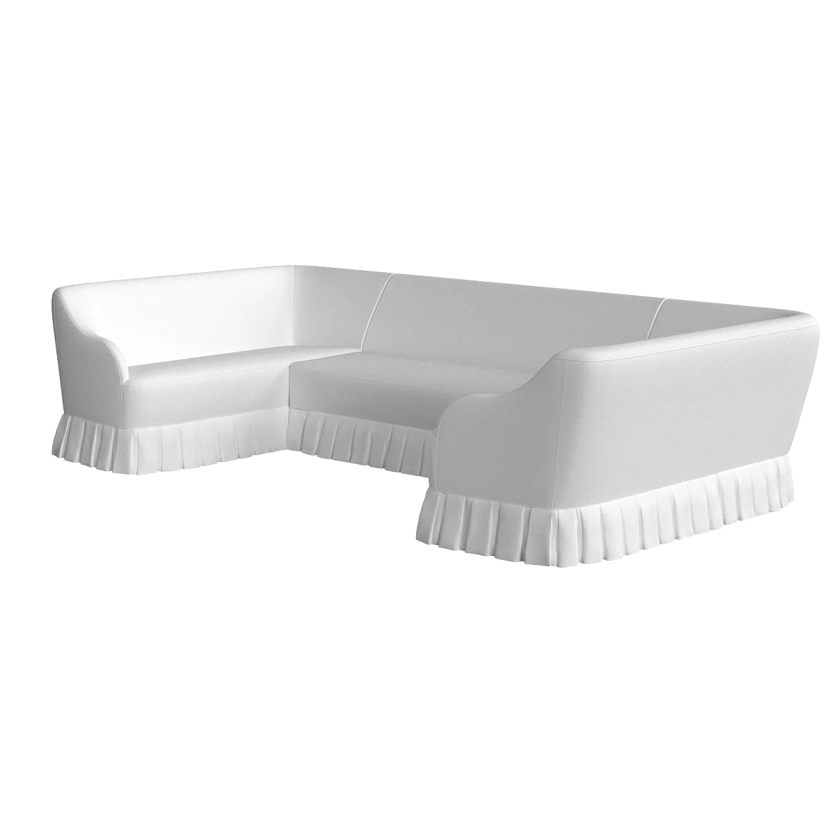 The Box Pleated Eloise U Banquette - Image 6