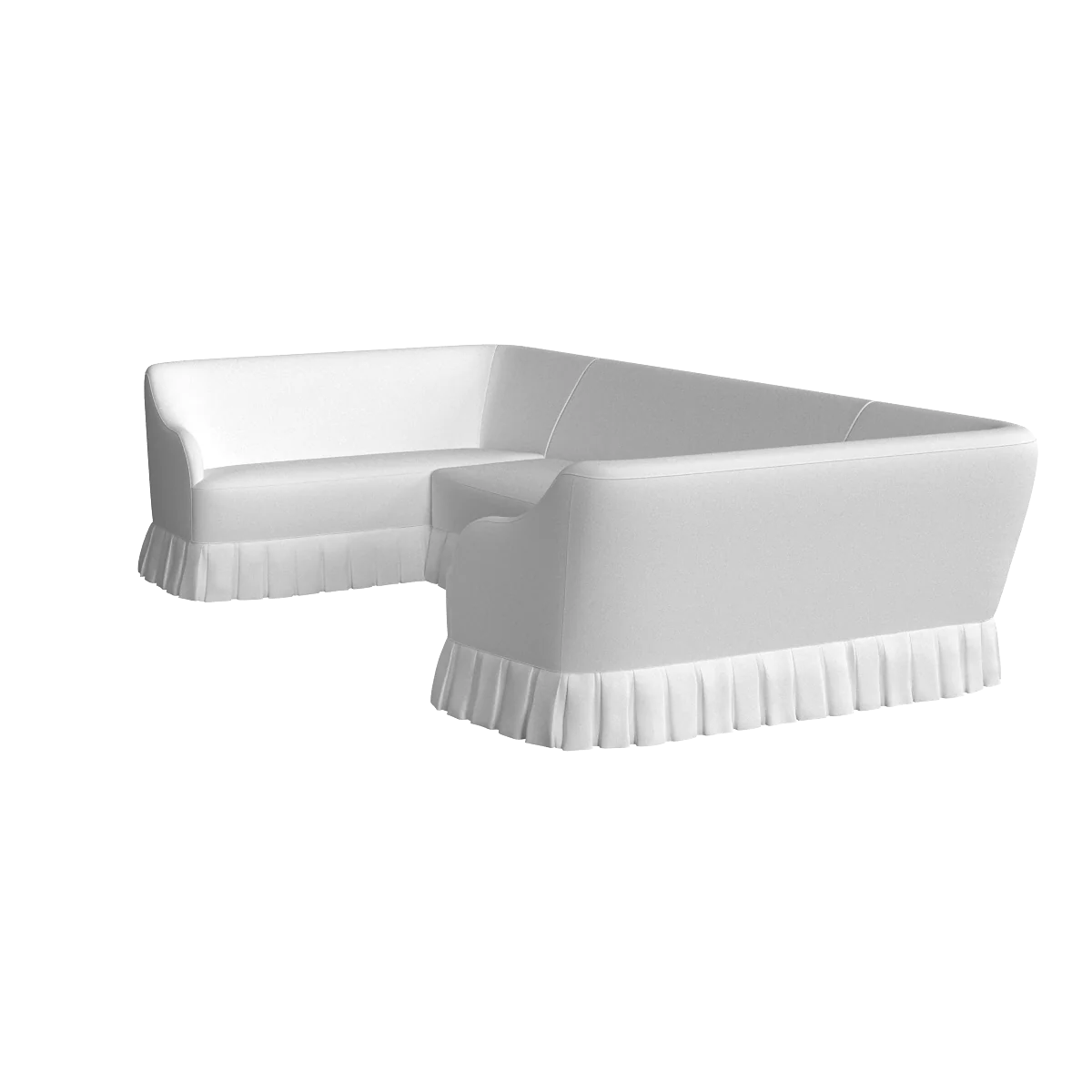 The Box Pleated Eloise U Banquette - Image 7