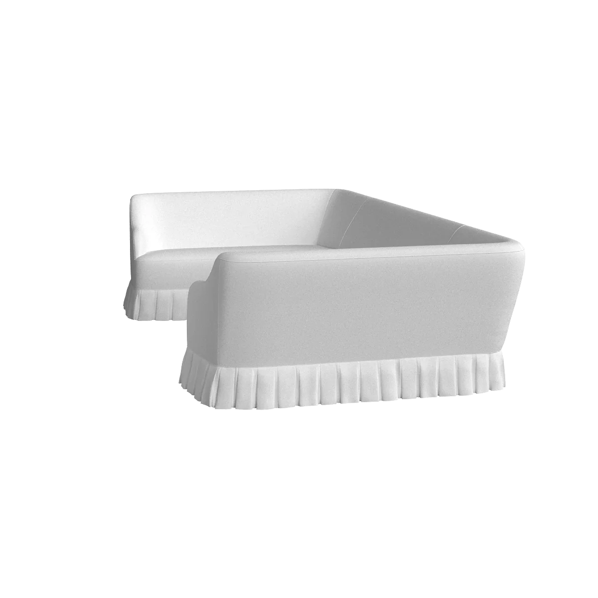 The Box Pleated Eloise U Banquette - Image 8