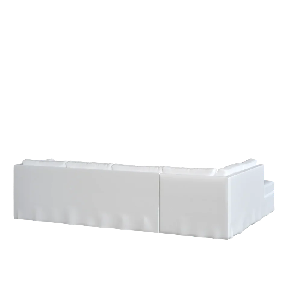 The Bradley Bumper Chaise Sectional - Slipcover Only - Image 12