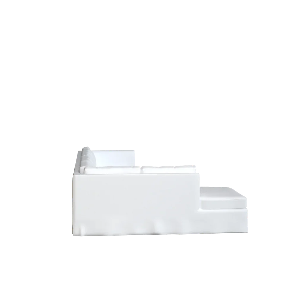The Bradley Bumper Chaise Sectional - Slipcover Only - Image 16