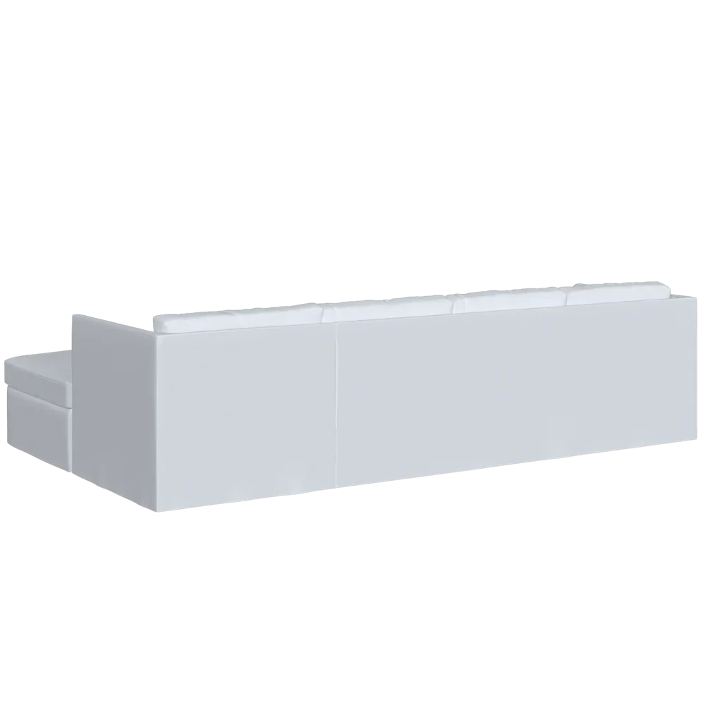The Bradley Chaise Sectional - Slipcover Only - Image 17