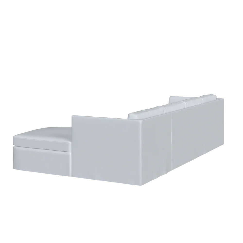 The Bradley Chaise Sectional - Slipcover Only - Image 19