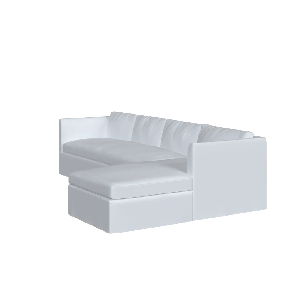 The Bradley Chaise Sectional - Slipcover Only - Image 23