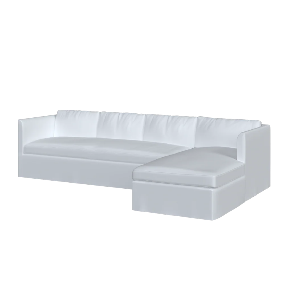 The Bradley Chaise Sectional - Slipcover Only - Image 25