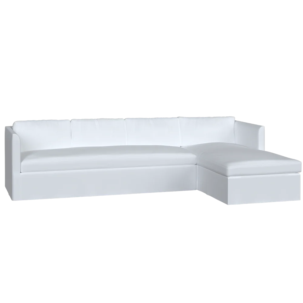 The Bradley Chaise Sectional - Slipcover Only - Image 28
