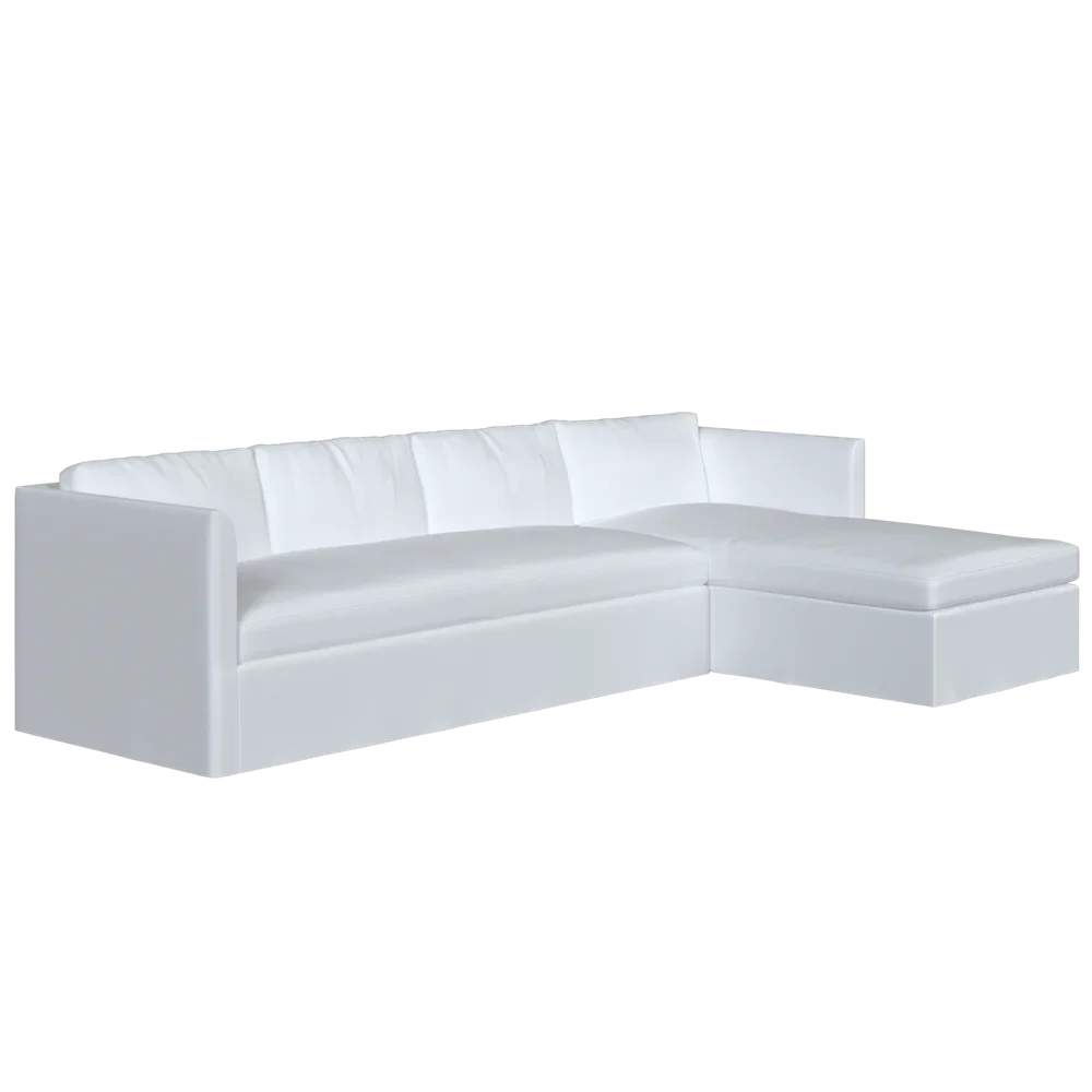 The Bradley Chaise Sectional - Slipcover Only - Image 54