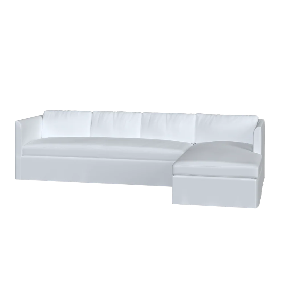 The Bradley Chaise Sectional - Slipcover Only - Image 74