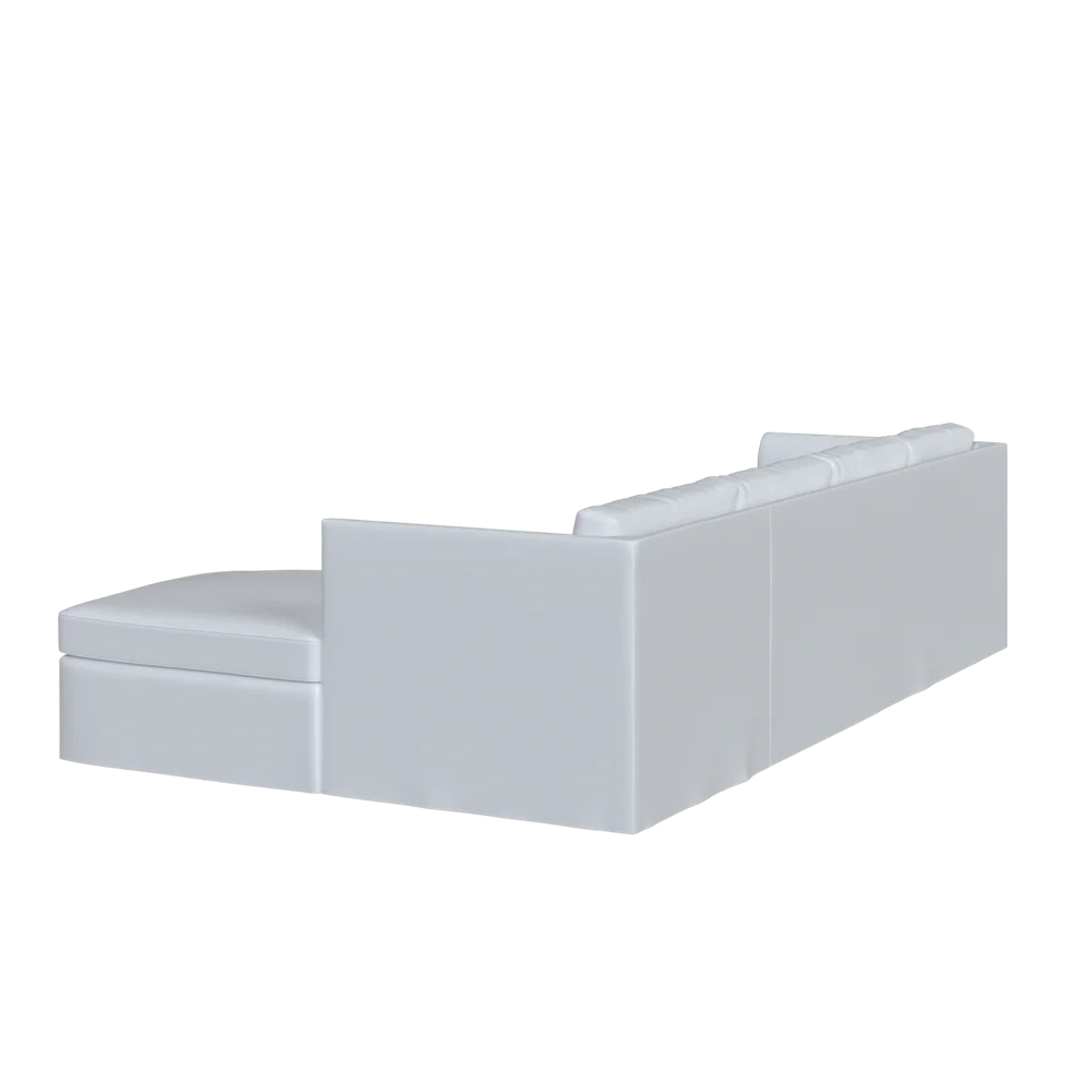 The Bradley Chaise Sectional - Slipcover Only - Image 91