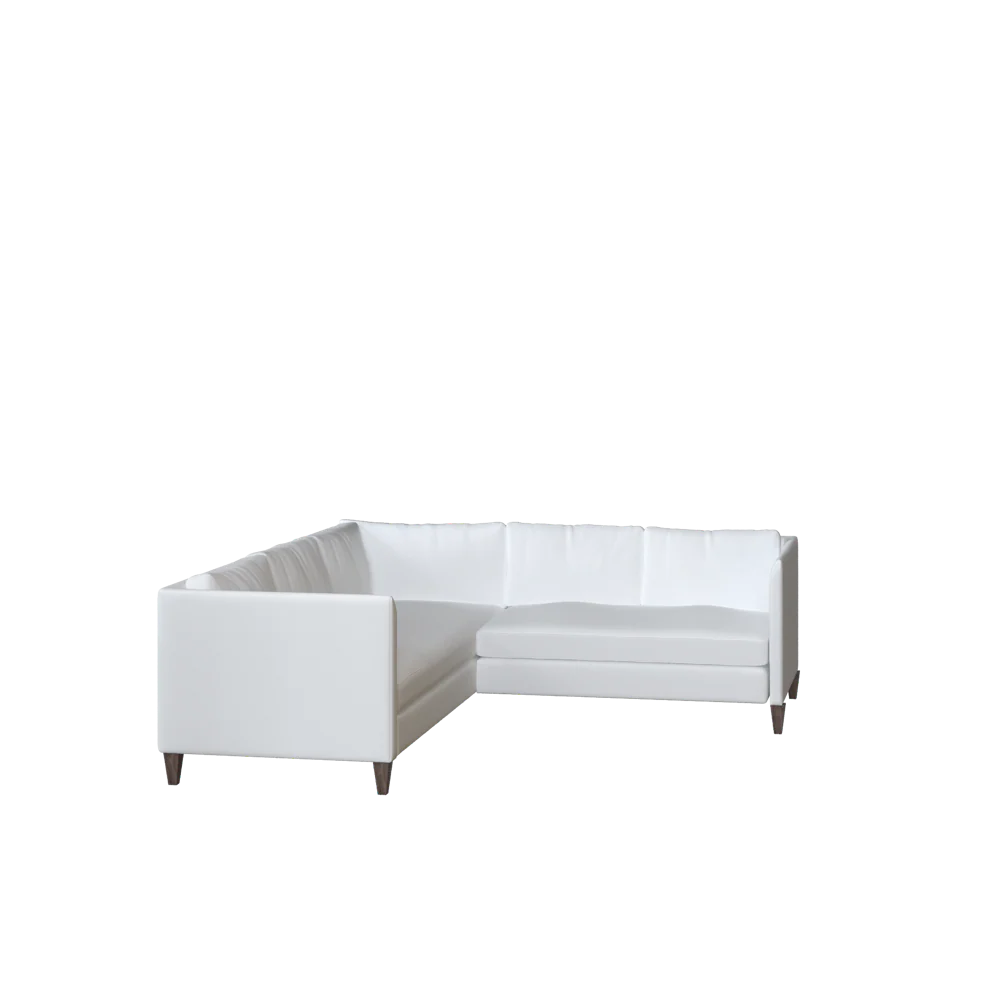 The Upholstered Bradley Return Loveseat Sectional - Image 6
