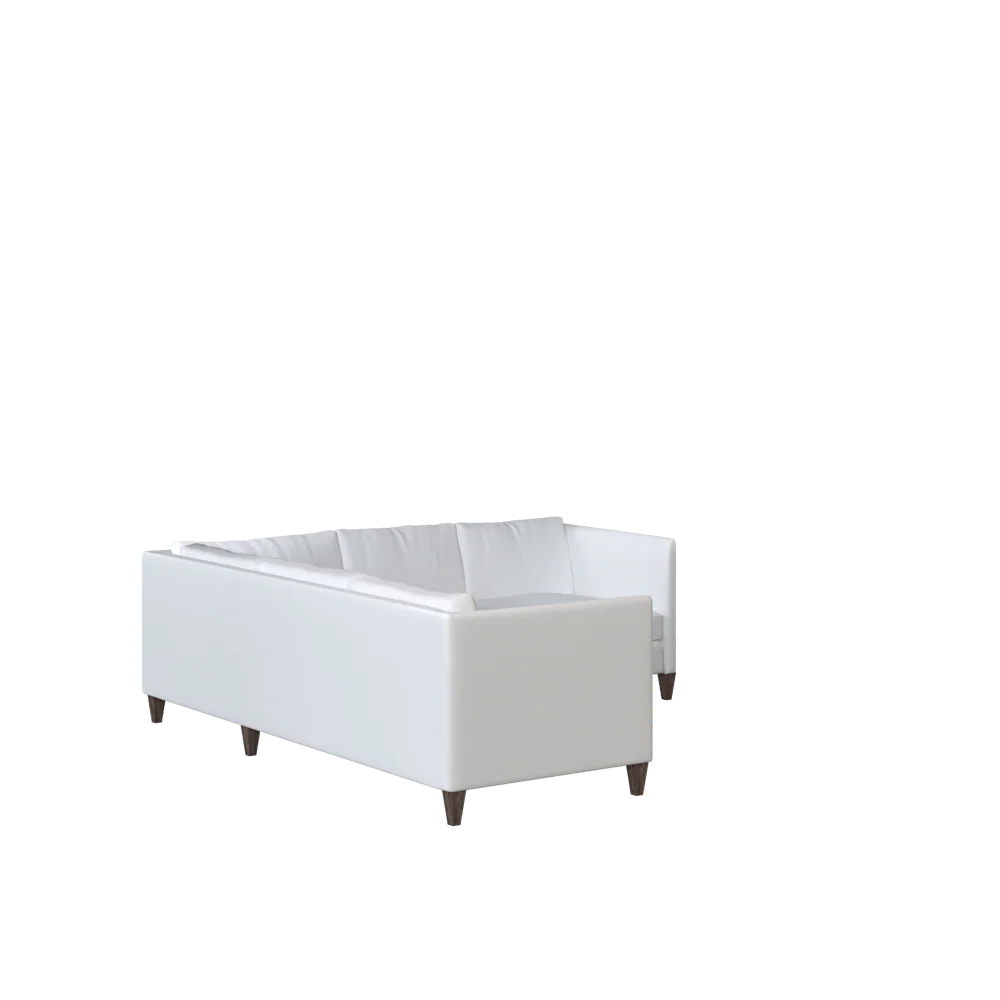 The Upholstered Bradley Return Loveseat Sectional - Image 9