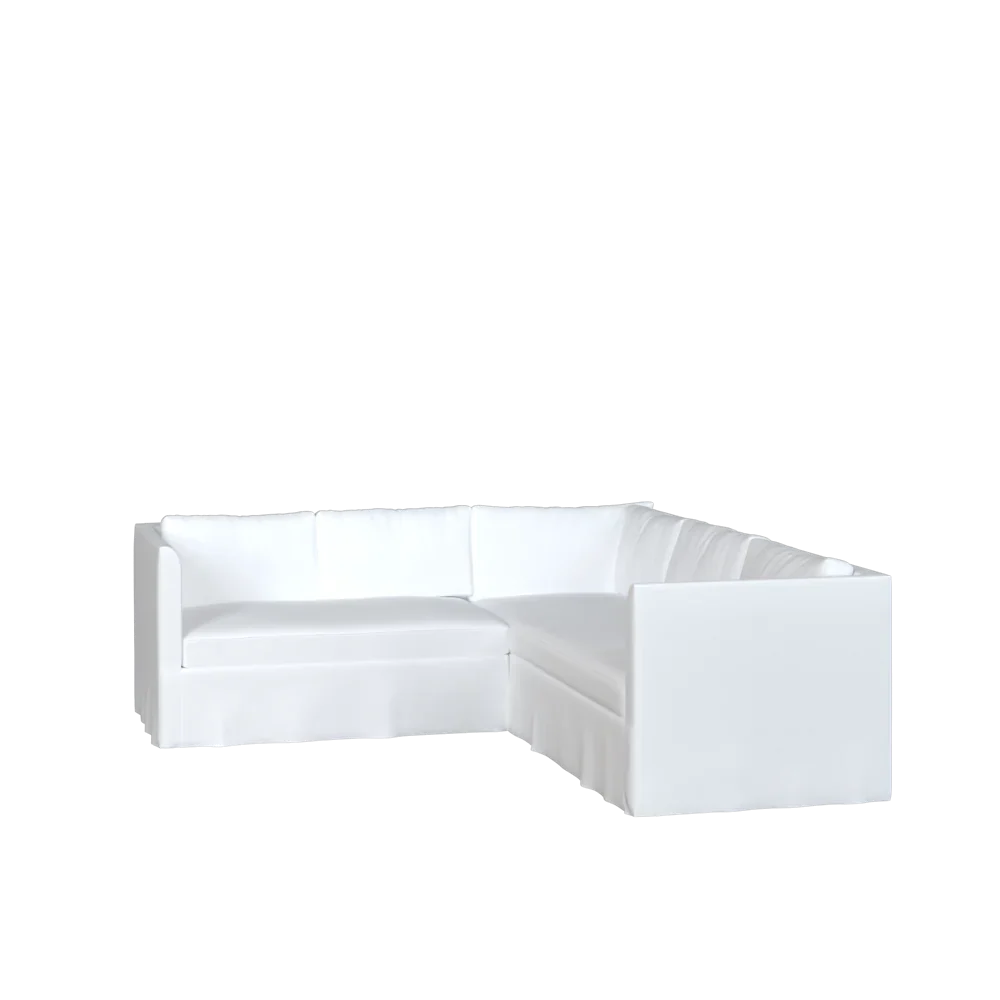 The Bradley Return Loveseat Sectional - Slipcover ONLY - Image 3