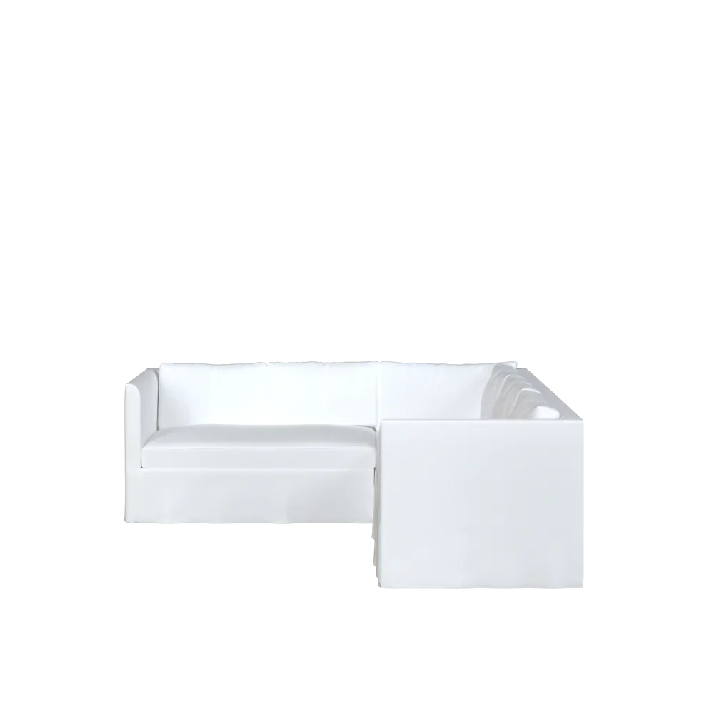 The Bradley Return Loveseat Sectional - Slipcover ONLY - Image 4
