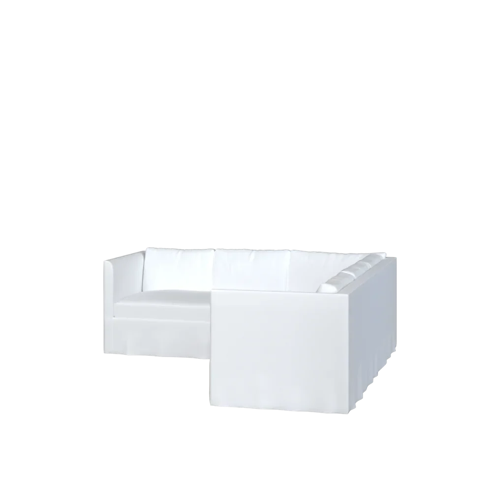 The Bradley Return Loveseat Sectional - Slipcover ONLY - Image 5