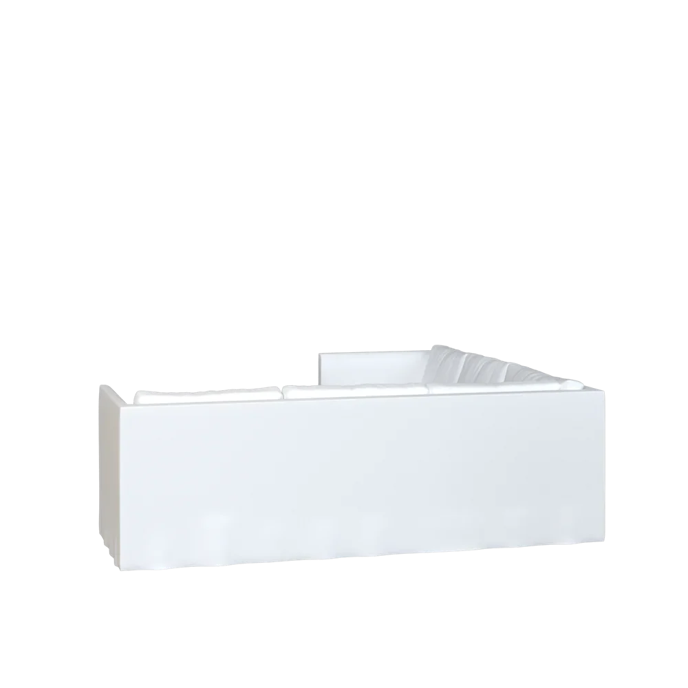 The Bradley Return Loveseat Sectional - Slipcover ONLY - Image 9