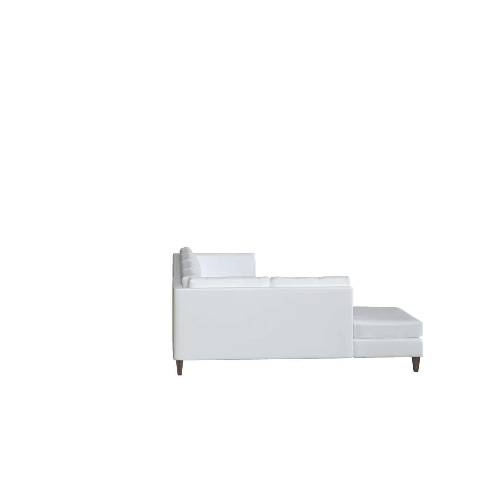 The Upholstered Bradley Bumper Chaise Sectional - Image 10