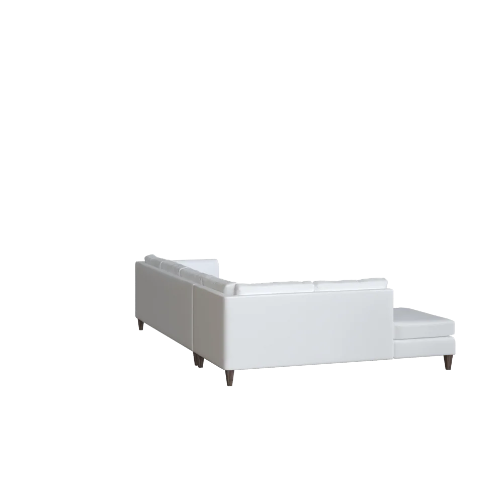 The Upholstered Bradley Bumper Chaise Sectional - Image 11