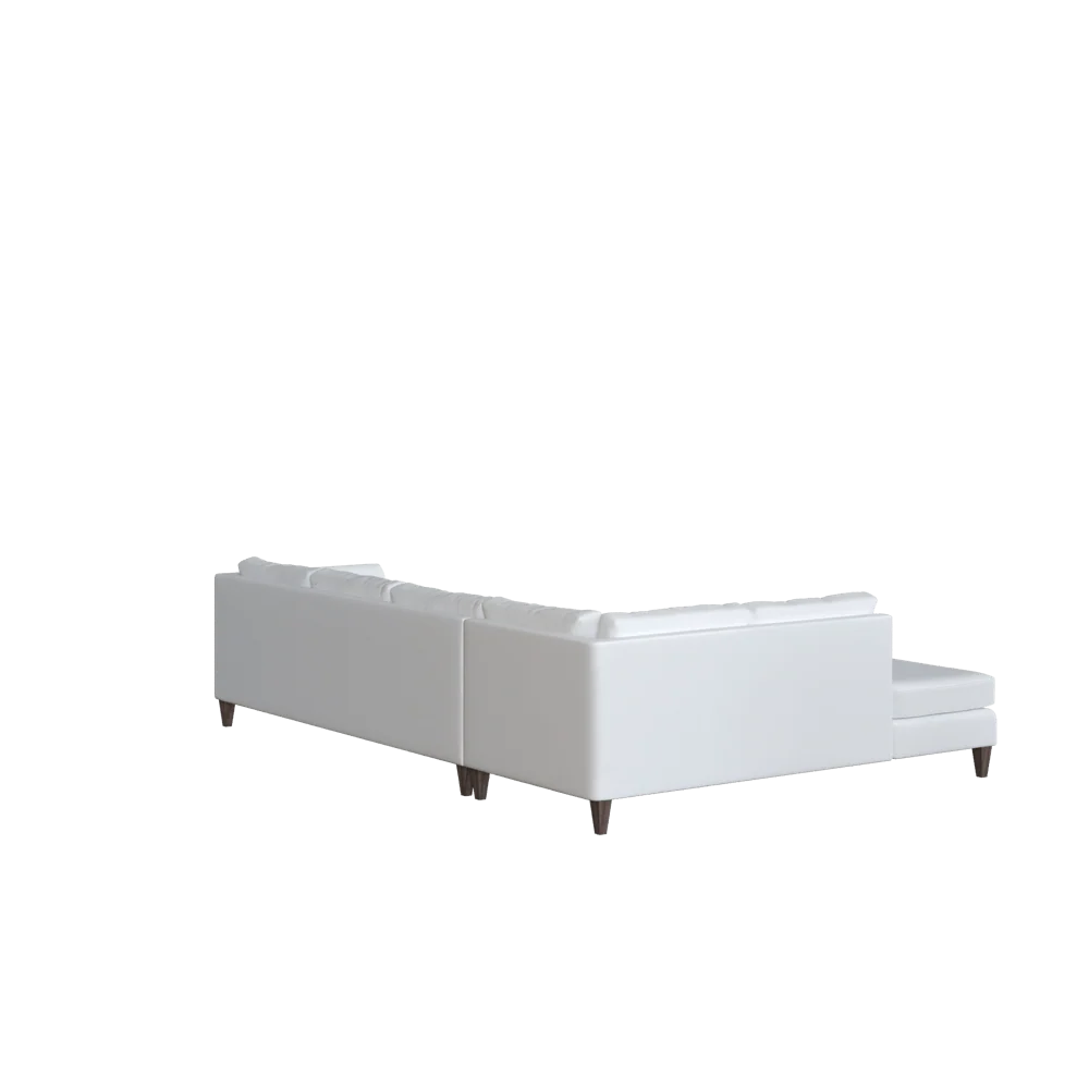 The Upholstered Bradley Bumper Chaise Sectional - Image 12