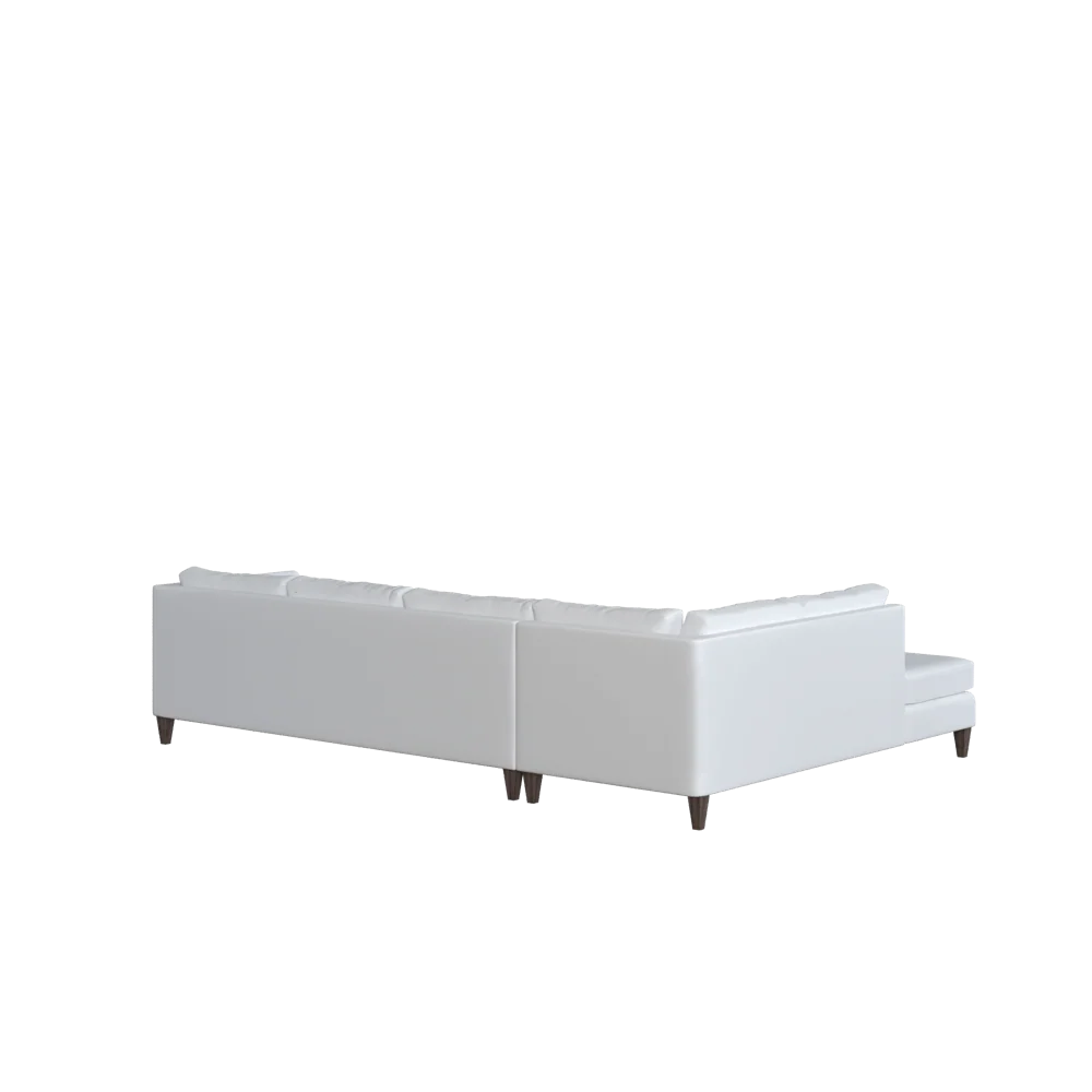 The Upholstered Bradley Bumper Chaise Sectional - Image 13