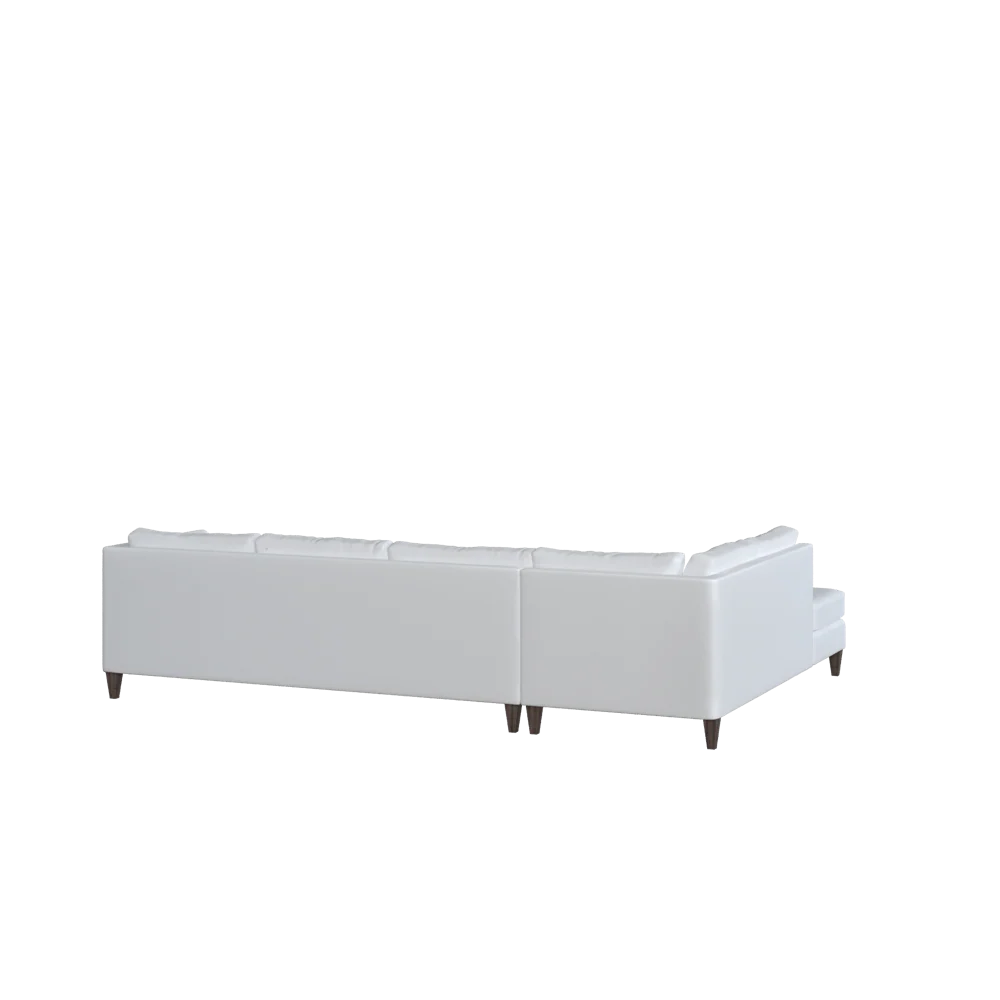 The Upholstered Bradley Bumper Chaise Sectional - Image 14