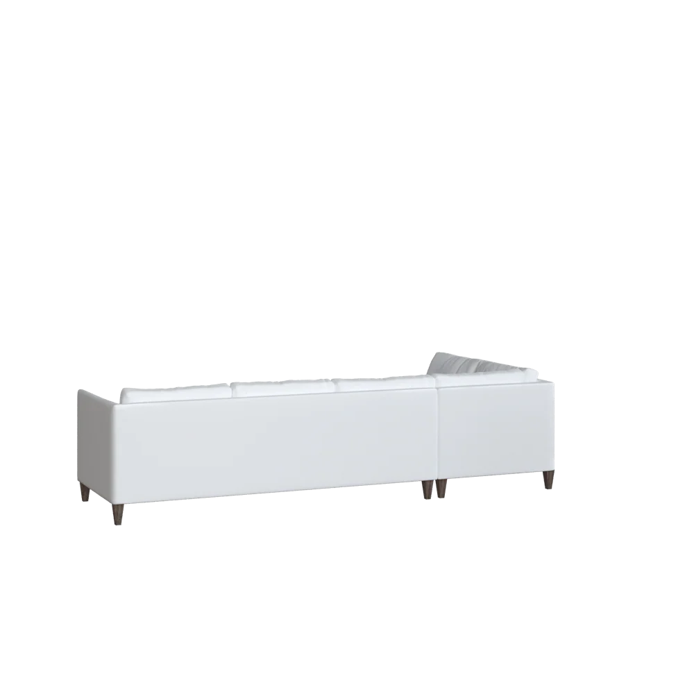 The Upholstered Bradley Bumper Chaise Sectional - Image 17