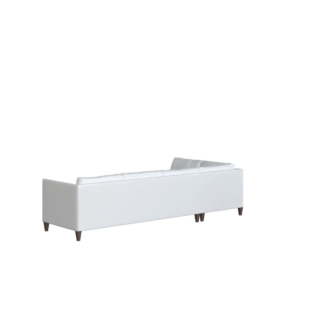 The Upholstered Bradley Bumper Chaise Sectional - Image 18