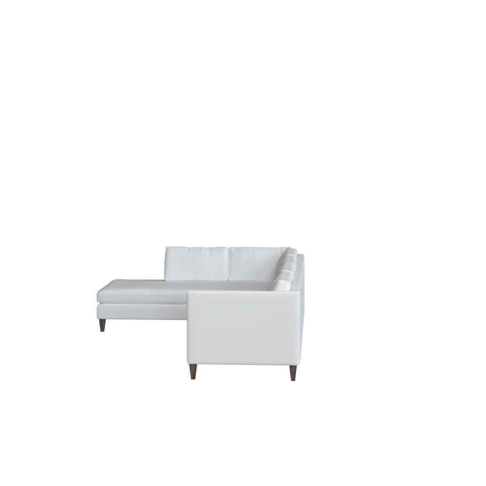 The Upholstered Bradley Bumper Chaise Sectional - Image 21