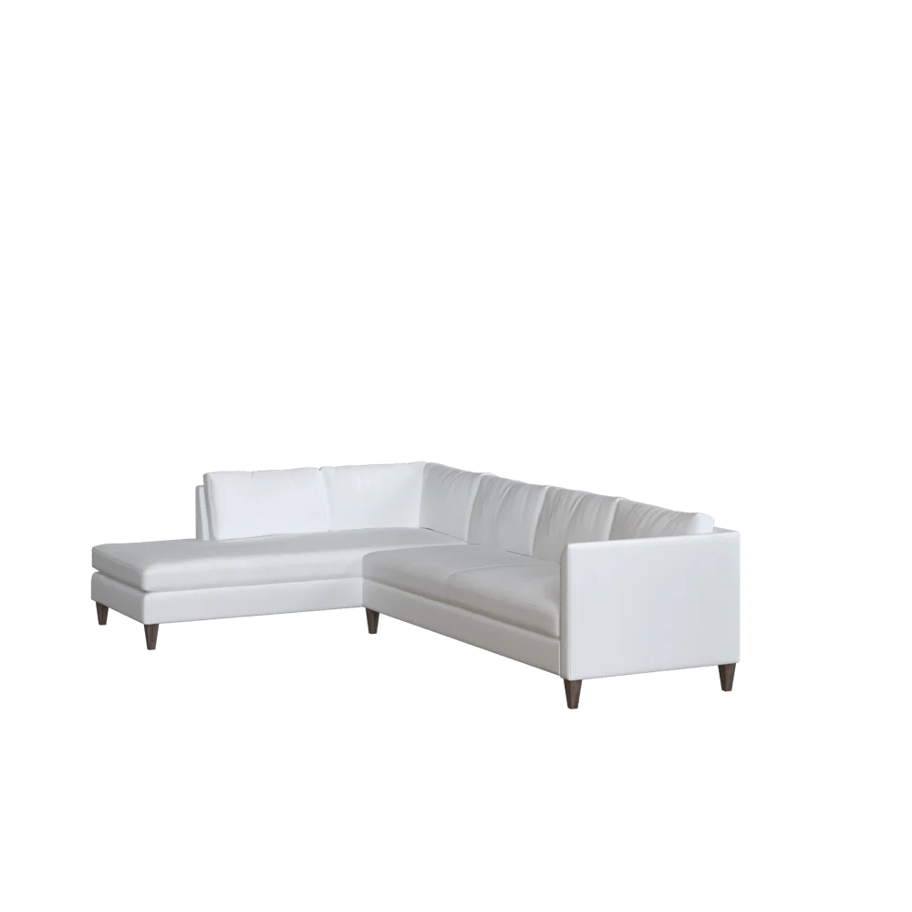 The Upholstered Bradley Bumper Chaise Sectional - Image 23