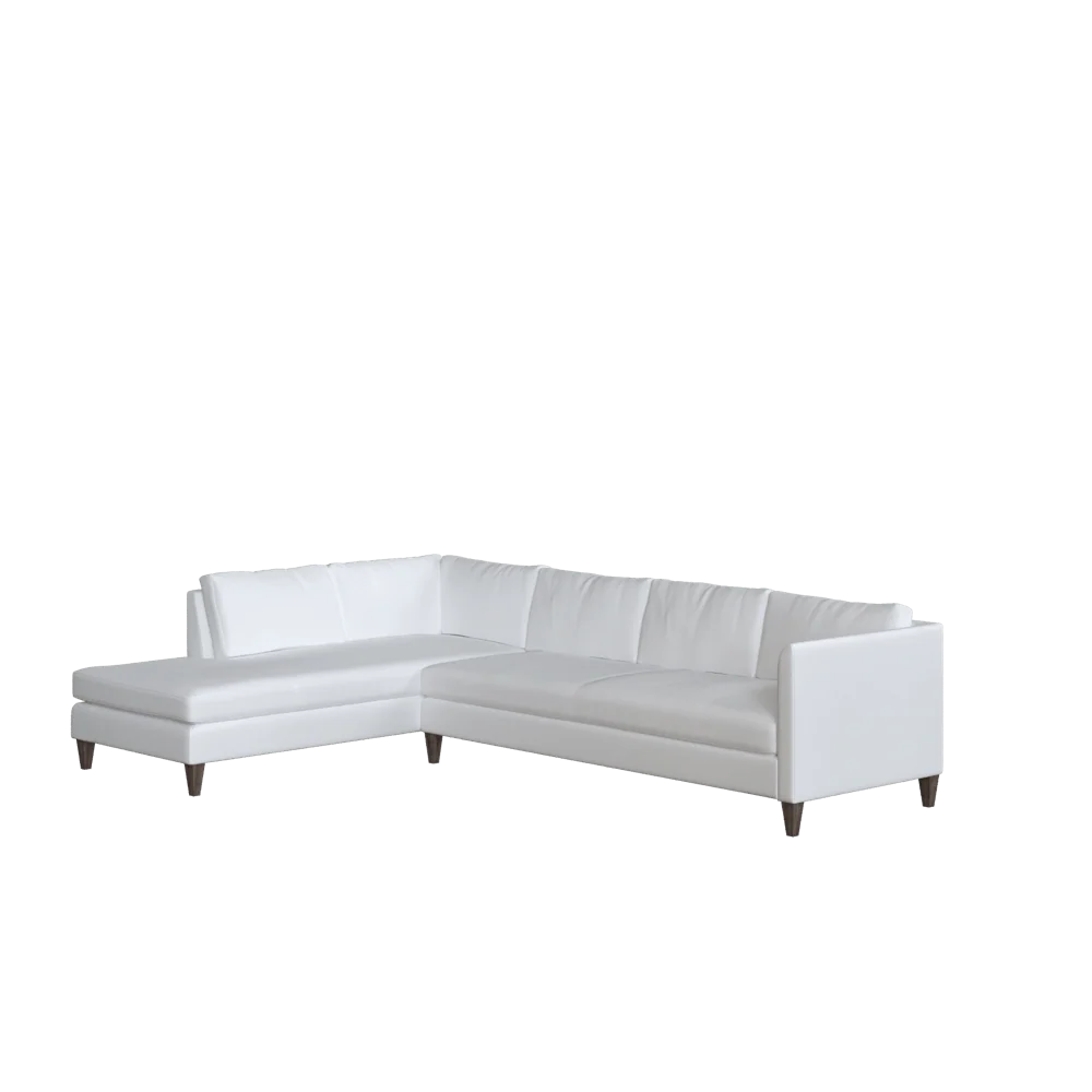 The Upholstered Bradley Bumper Chaise Sectional - Image 24
