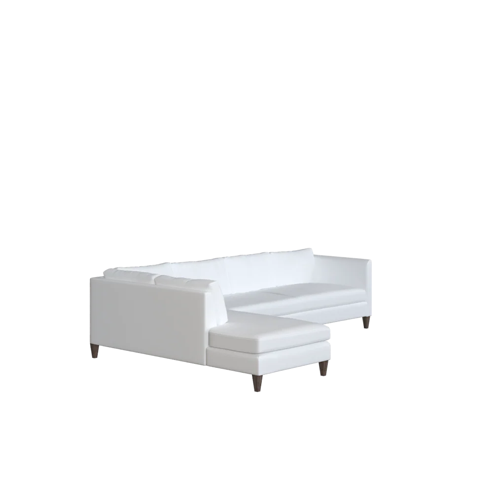 The Upholstered Bradley Bumper Chaise Sectional - Image 7
