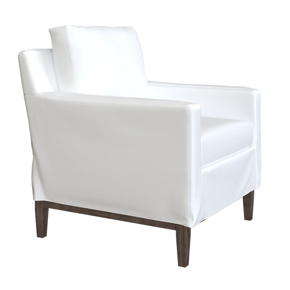 The Slipcovered Logan Chair - Image 19