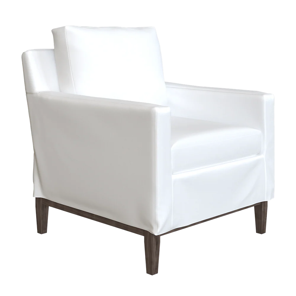 The Slipcovered Logan Chair - Image 20