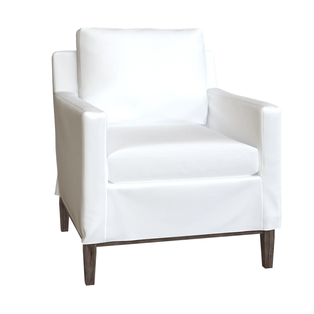 The Slipcovered Logan Chair - Image 22