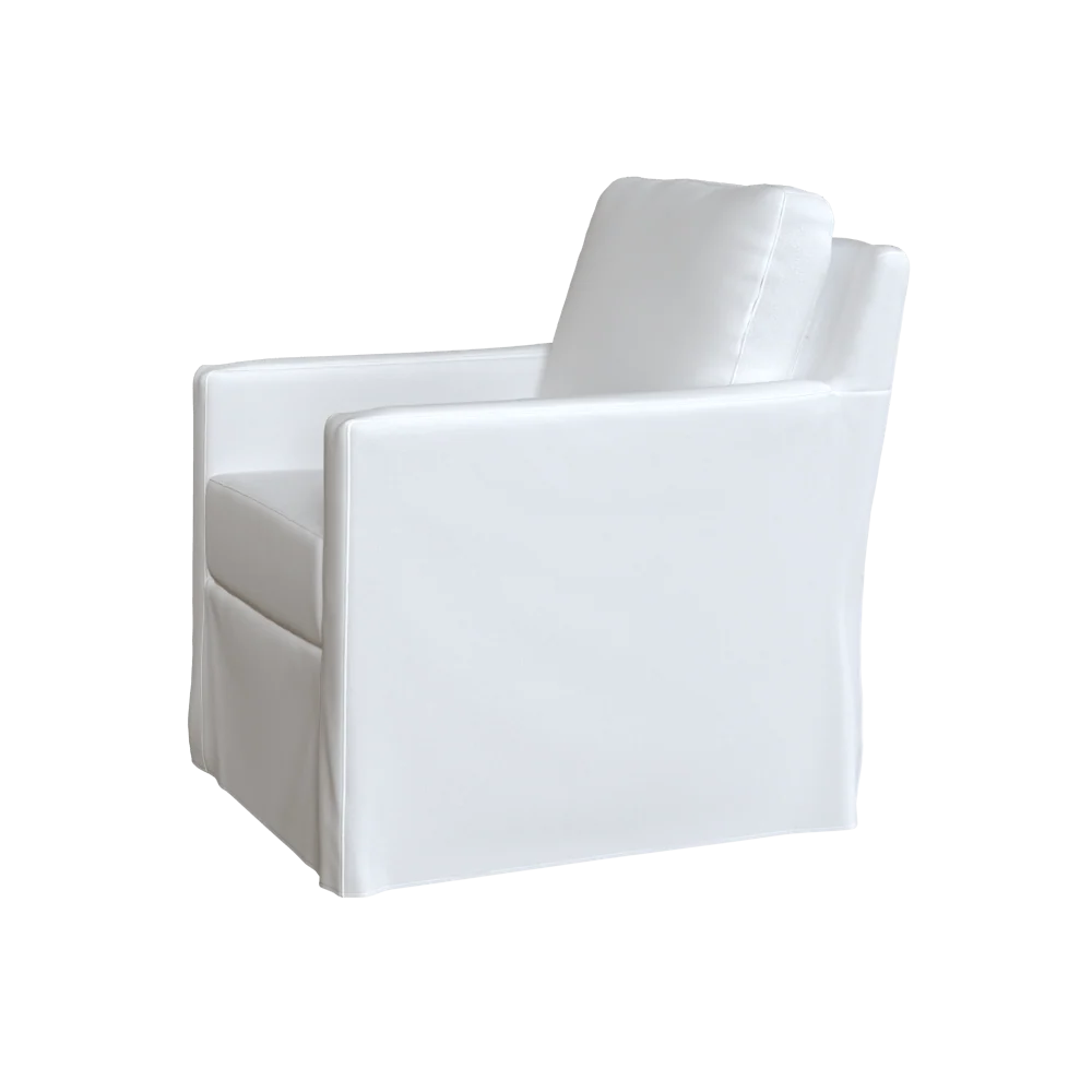 The Slipcovered Nash Swivel or Swivel Glider - Image 3