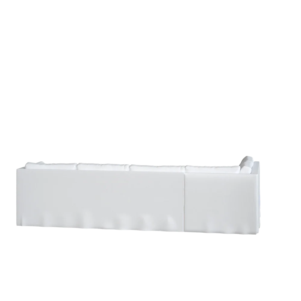 The Slipcovered Bradley Bumper Chaise Sectional - Image 11