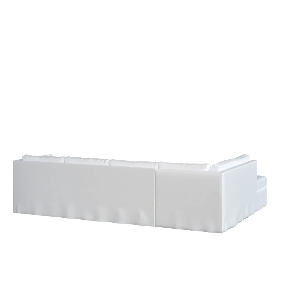 The Slipcovered Bradley Bumper Chaise Sectional - Image 12