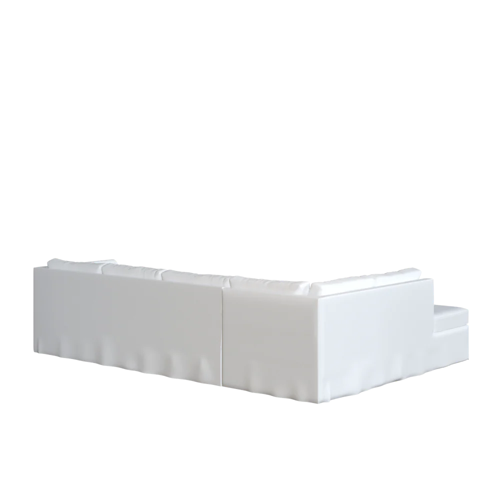 The Slipcovered Bradley Bumper Chaise Sectional - Image 13