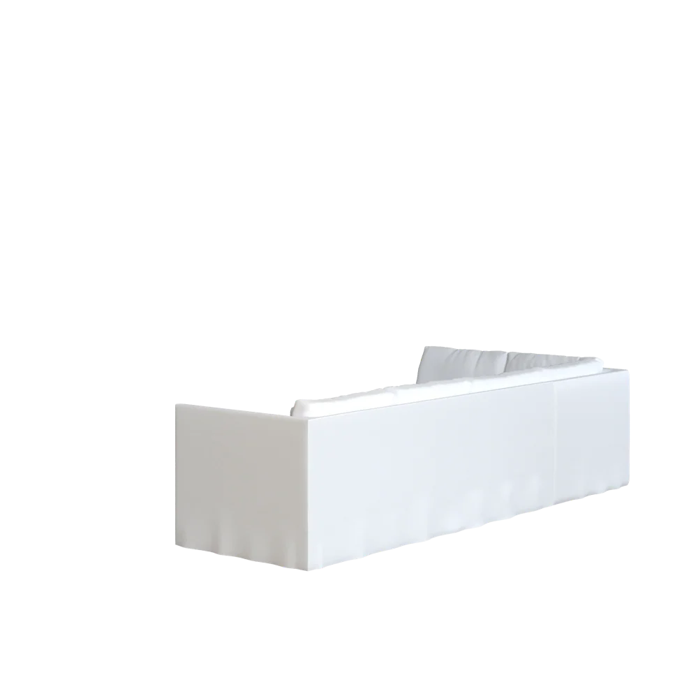 The Slipcovered Bradley Bumper Chaise Sectional - Image 7