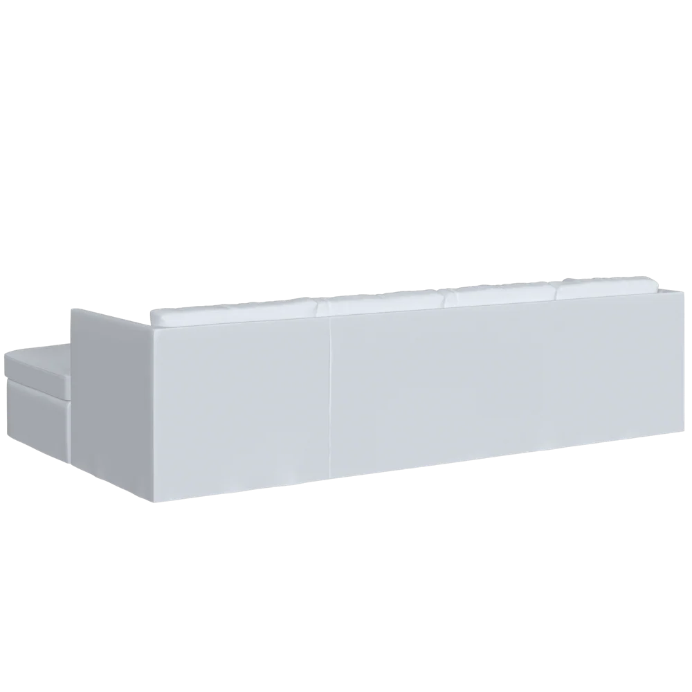The Slipcovered Bradley Chaise Sectional - Image 17